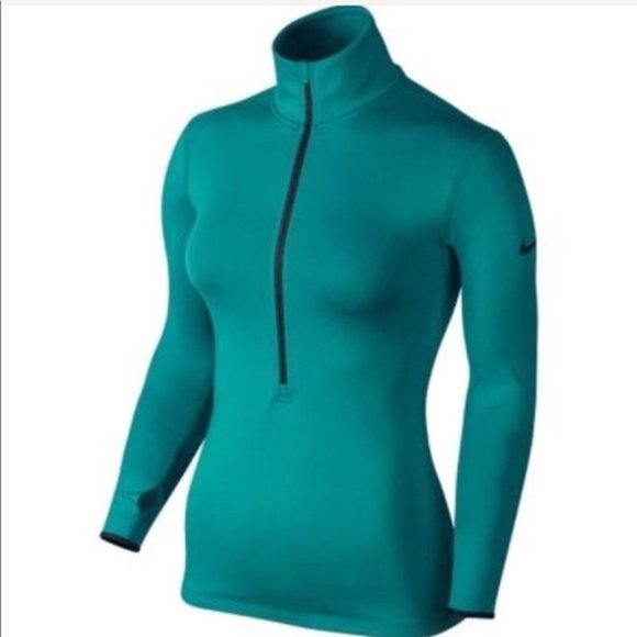 Nike Tops - Nike Pro Dri-Fit Half Zip Long Sleeve Pullover